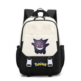 Pokemon Gengar  Waterproof Backpacks Kids School Bags Teenagers Backpack